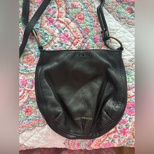 Lucky Brand Black Leather Crossbody